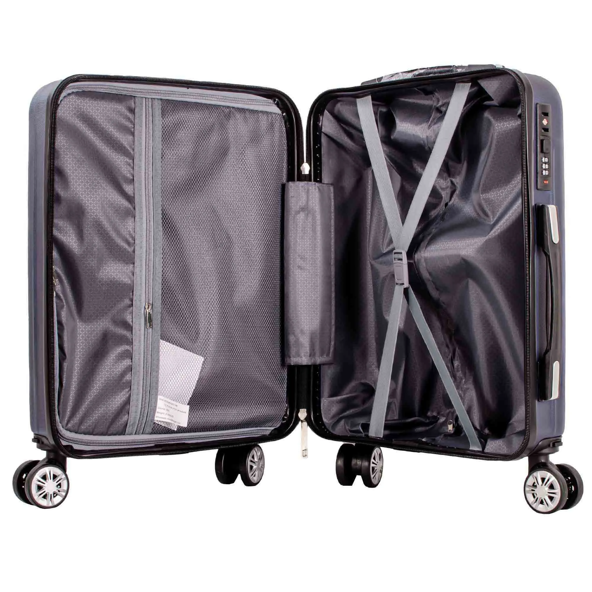 Cabin Bag 45X36X20CM Under Seat Carry On Travel Easyjet Luggage Wheel Suitcase