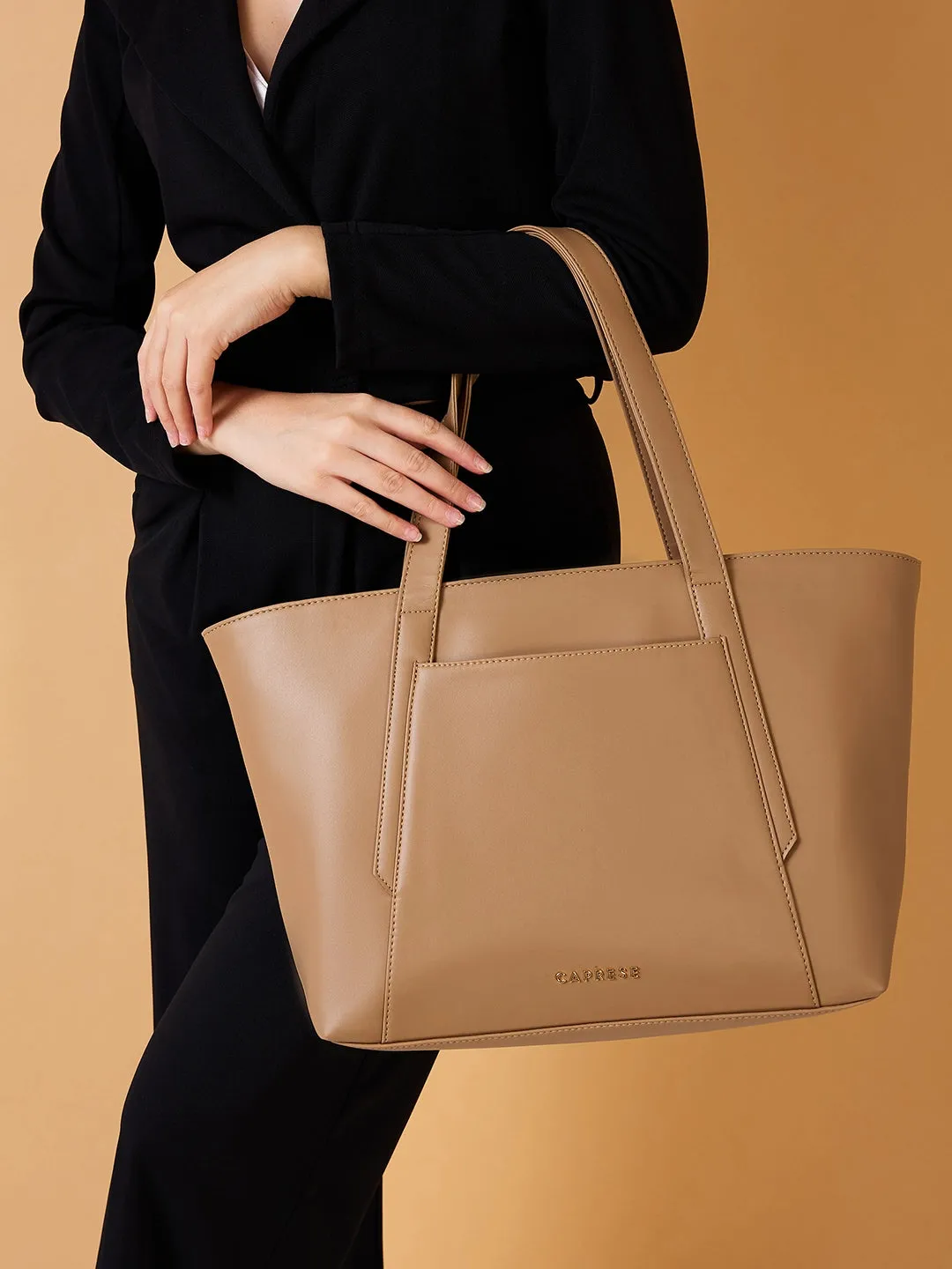 Caprese Aarya Tote Large Beige