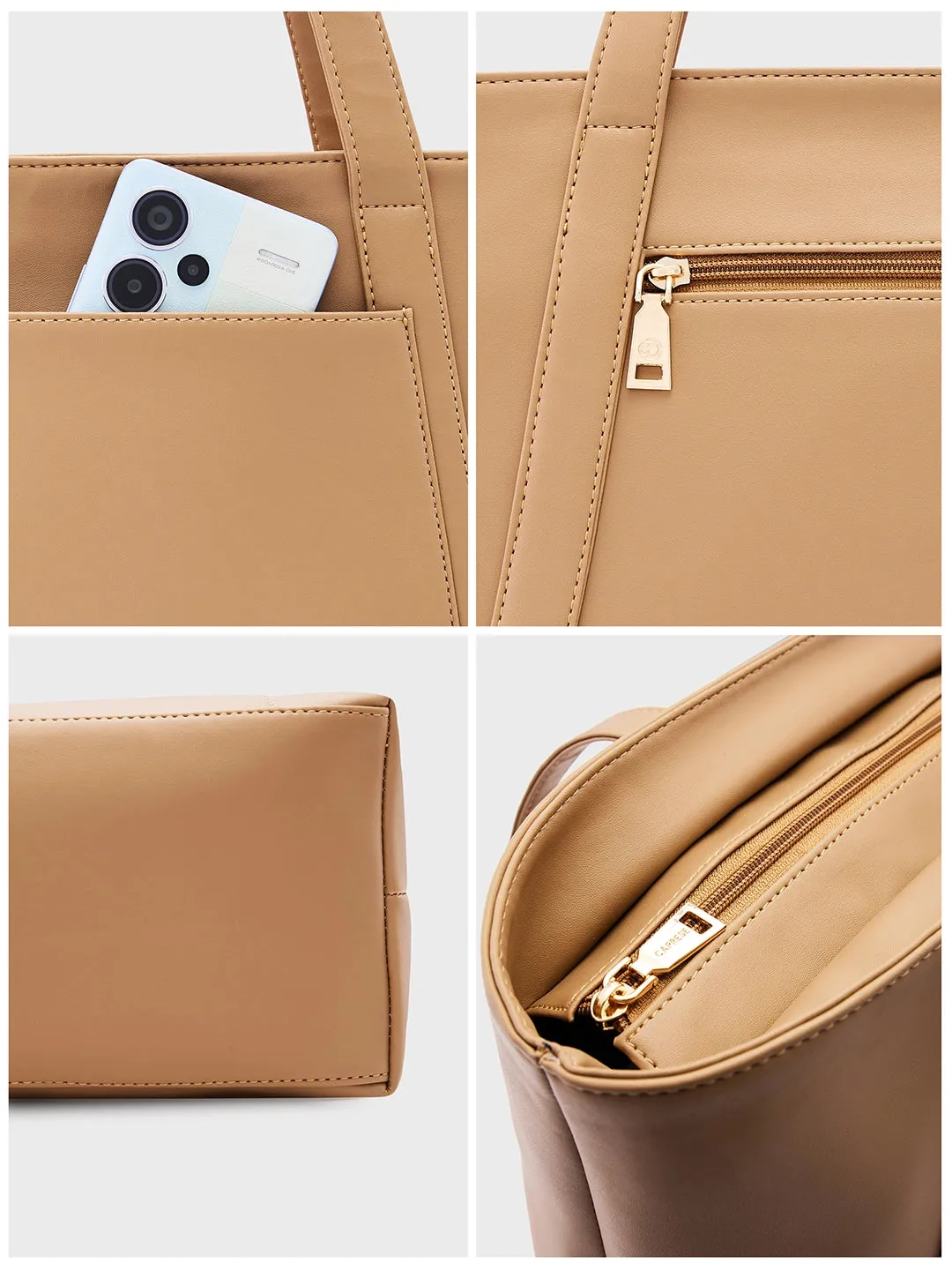 Caprese Aarya Tote Large Beige