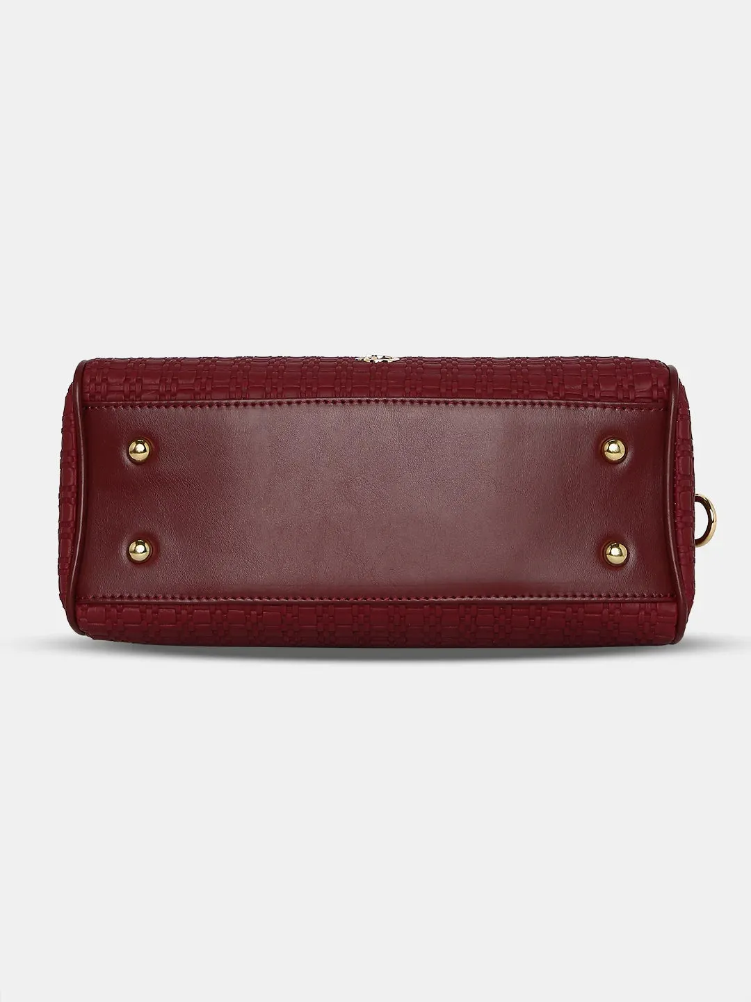 Caprese Andrea Tote Medium Office Handbag Red