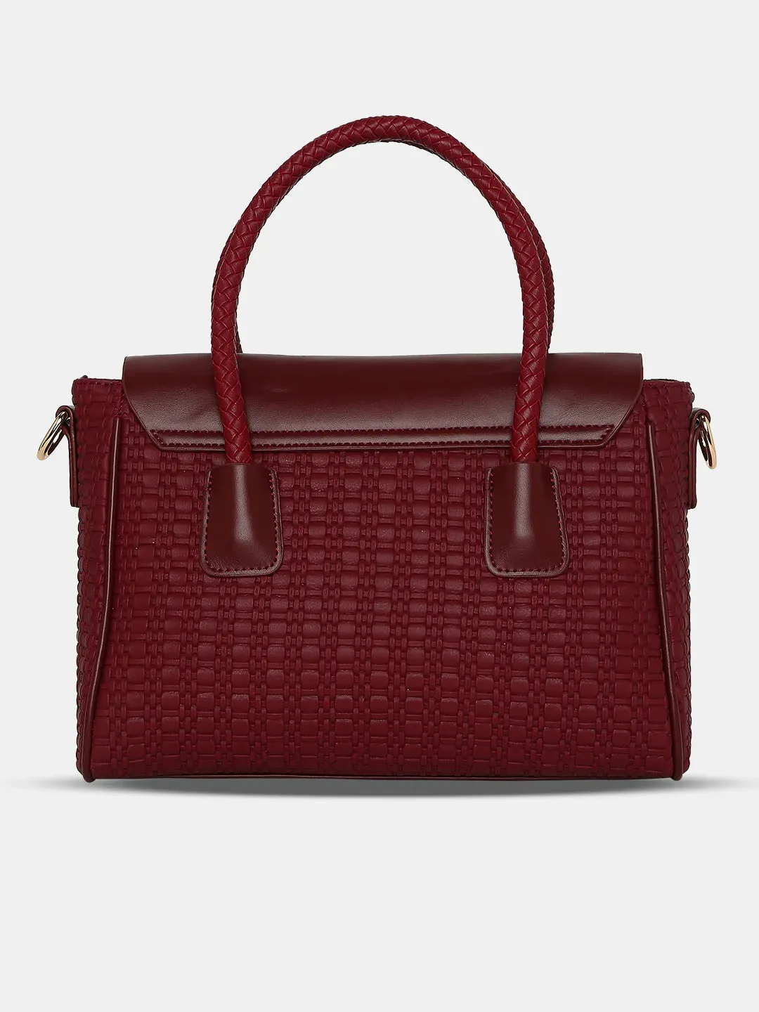 Caprese Andrea Tote Medium Office Handbag Red