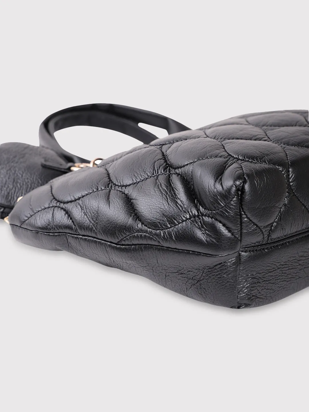 Caprese Briar Tote Small Office Handbag Black