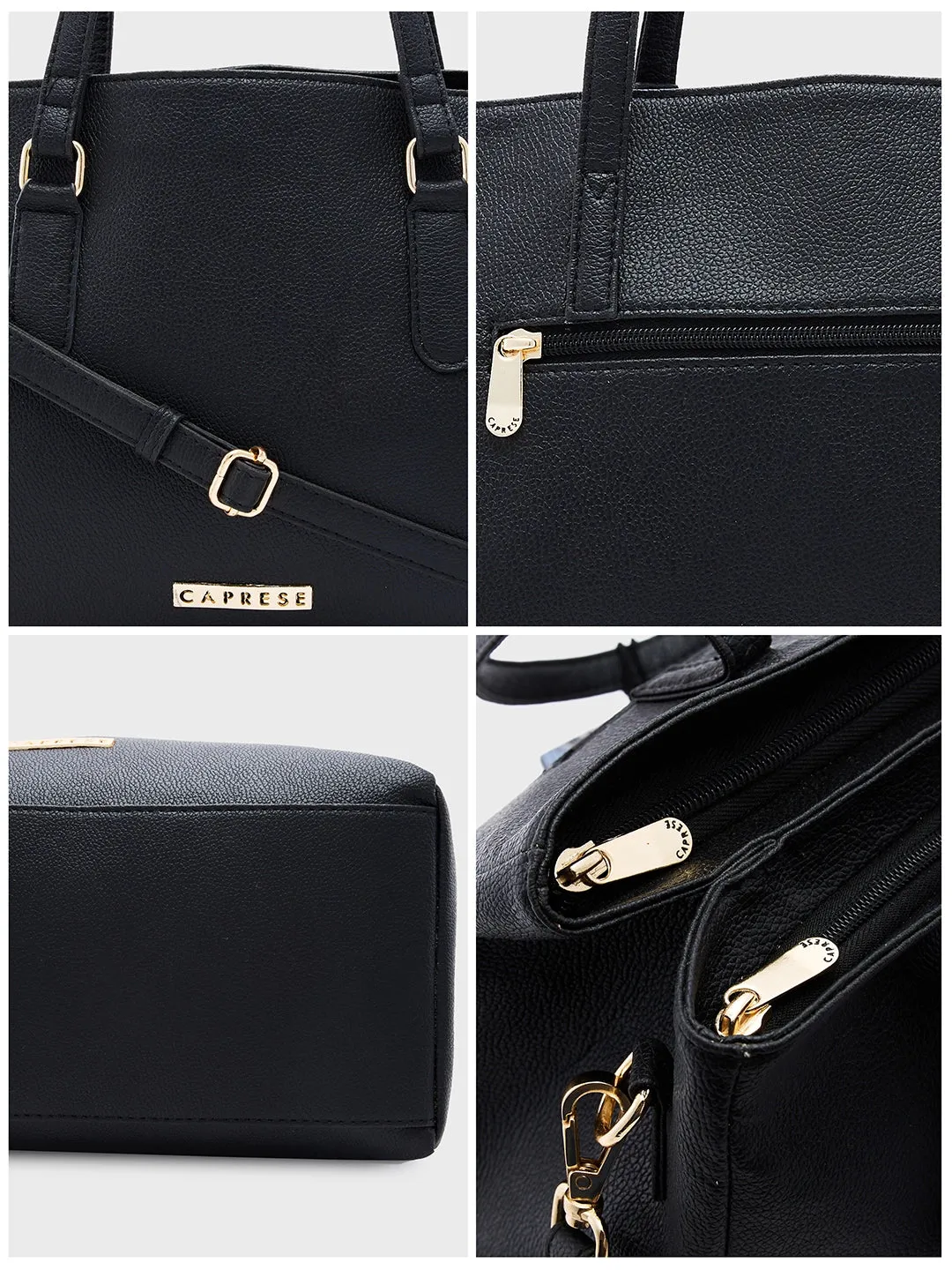 Caprese Jolie Tote Medium Black