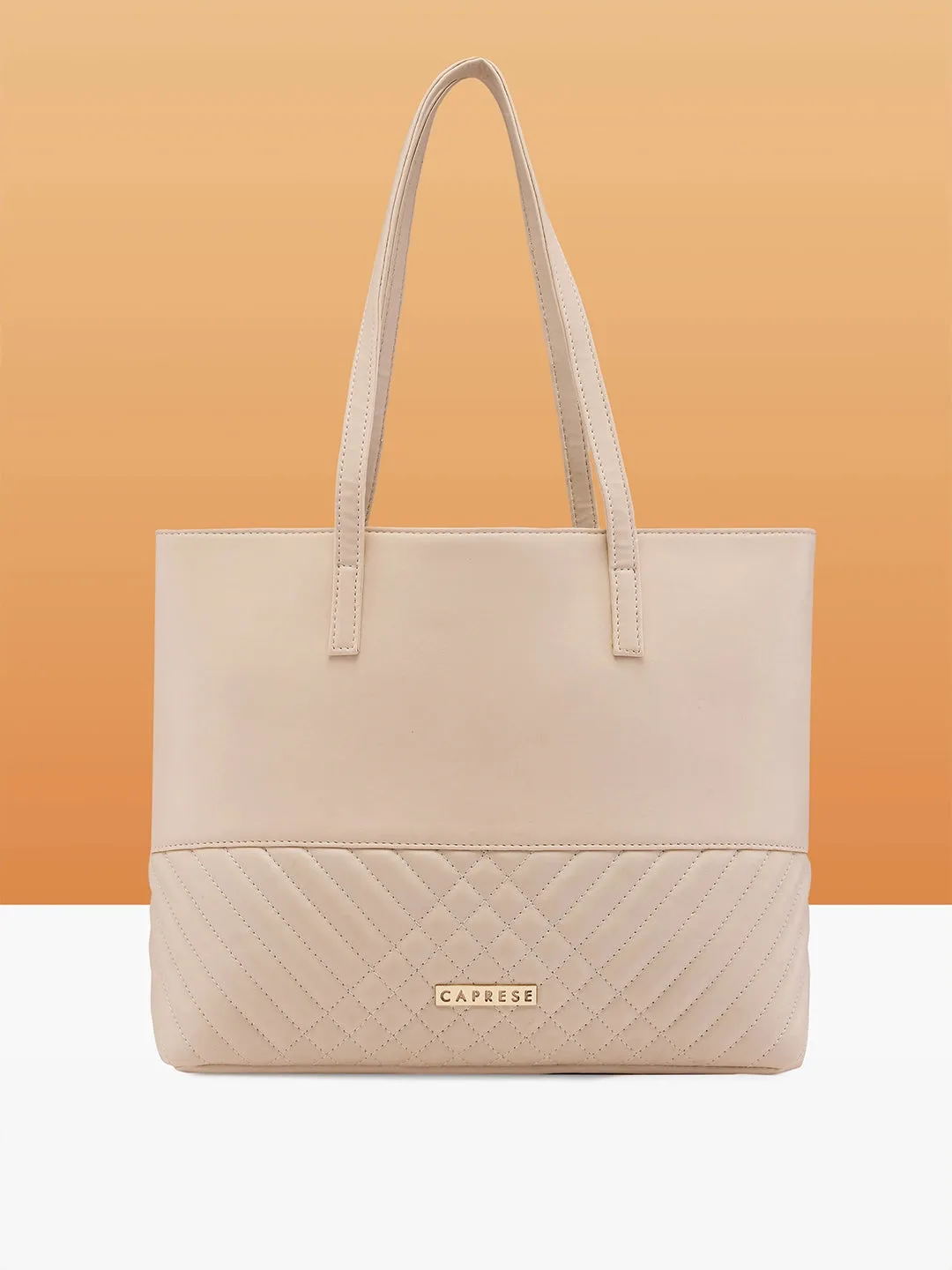 Caprese Serene Tote Medium Off White