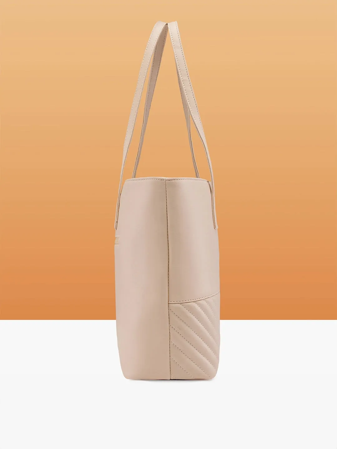 Caprese Serene Tote Medium Off White