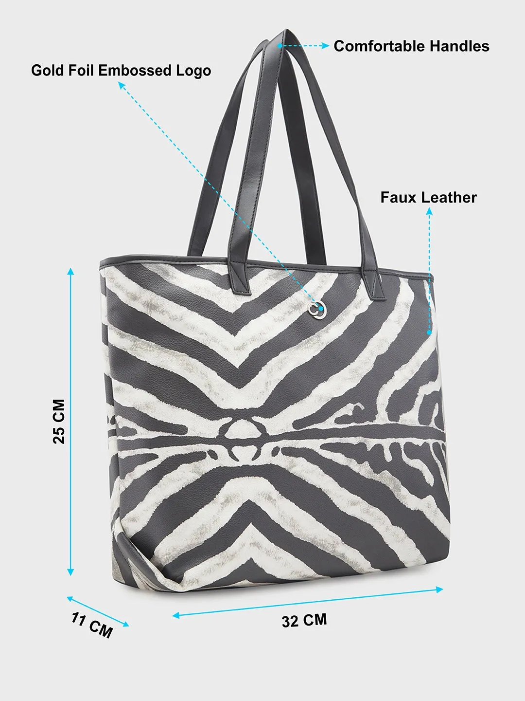 Caprese Zuzu Tote Large Black