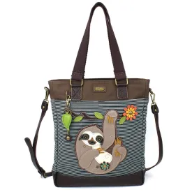 Chala Striped Work Tote