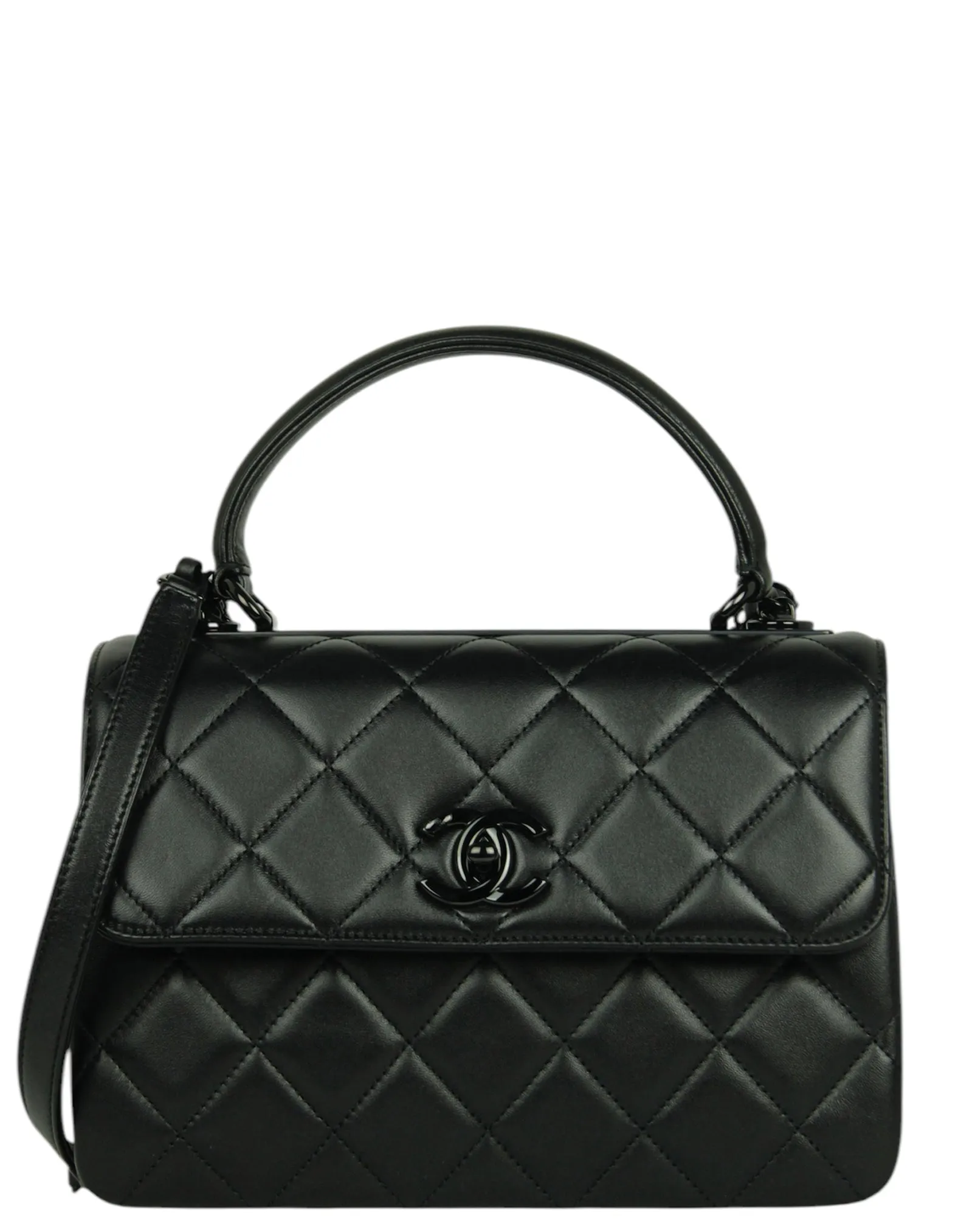 Chanel '24 SO Black Small Trendy CC Dual Handle Flap