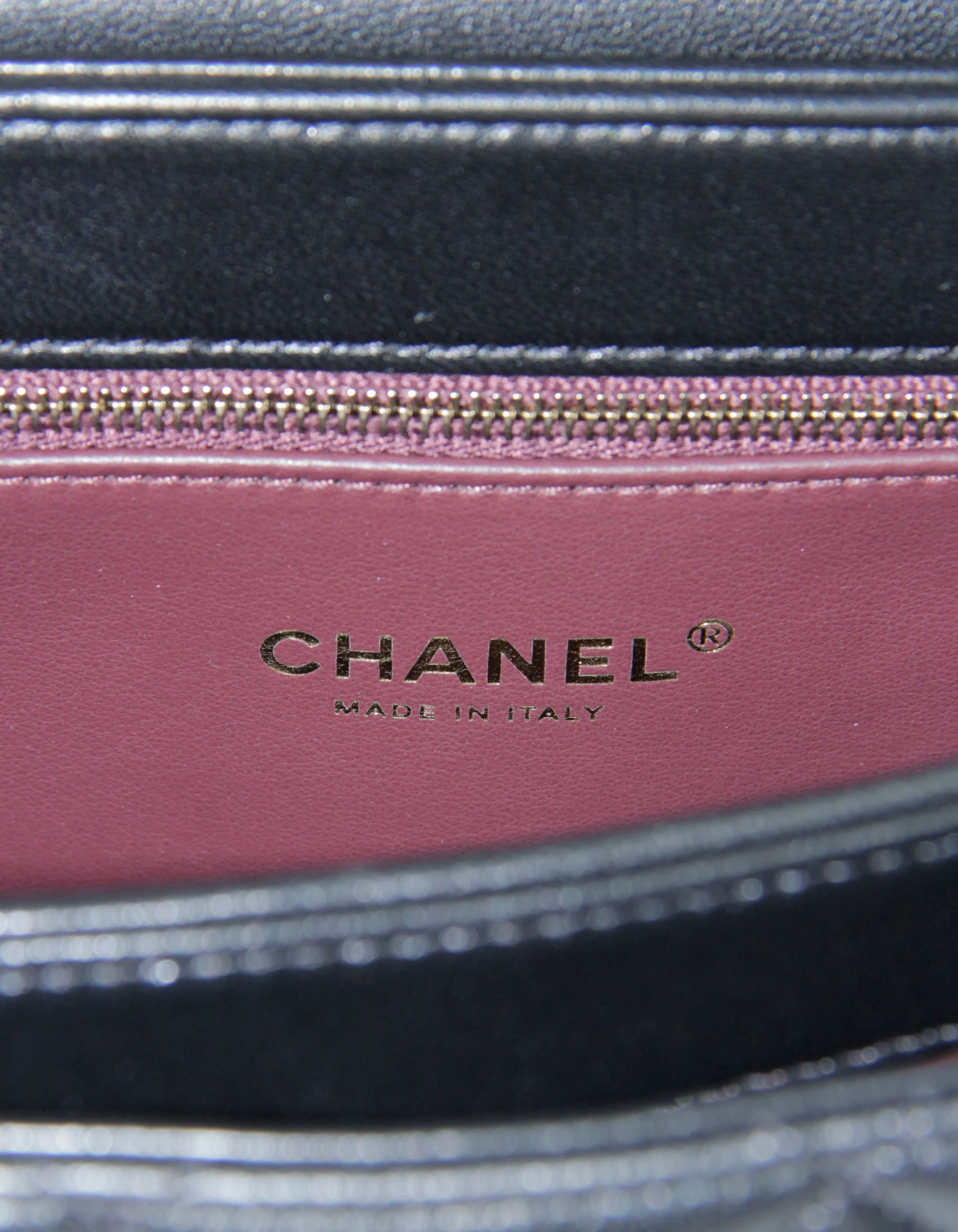 Chanel NWT 2024 Black Lambskin Quilted Trendy CC