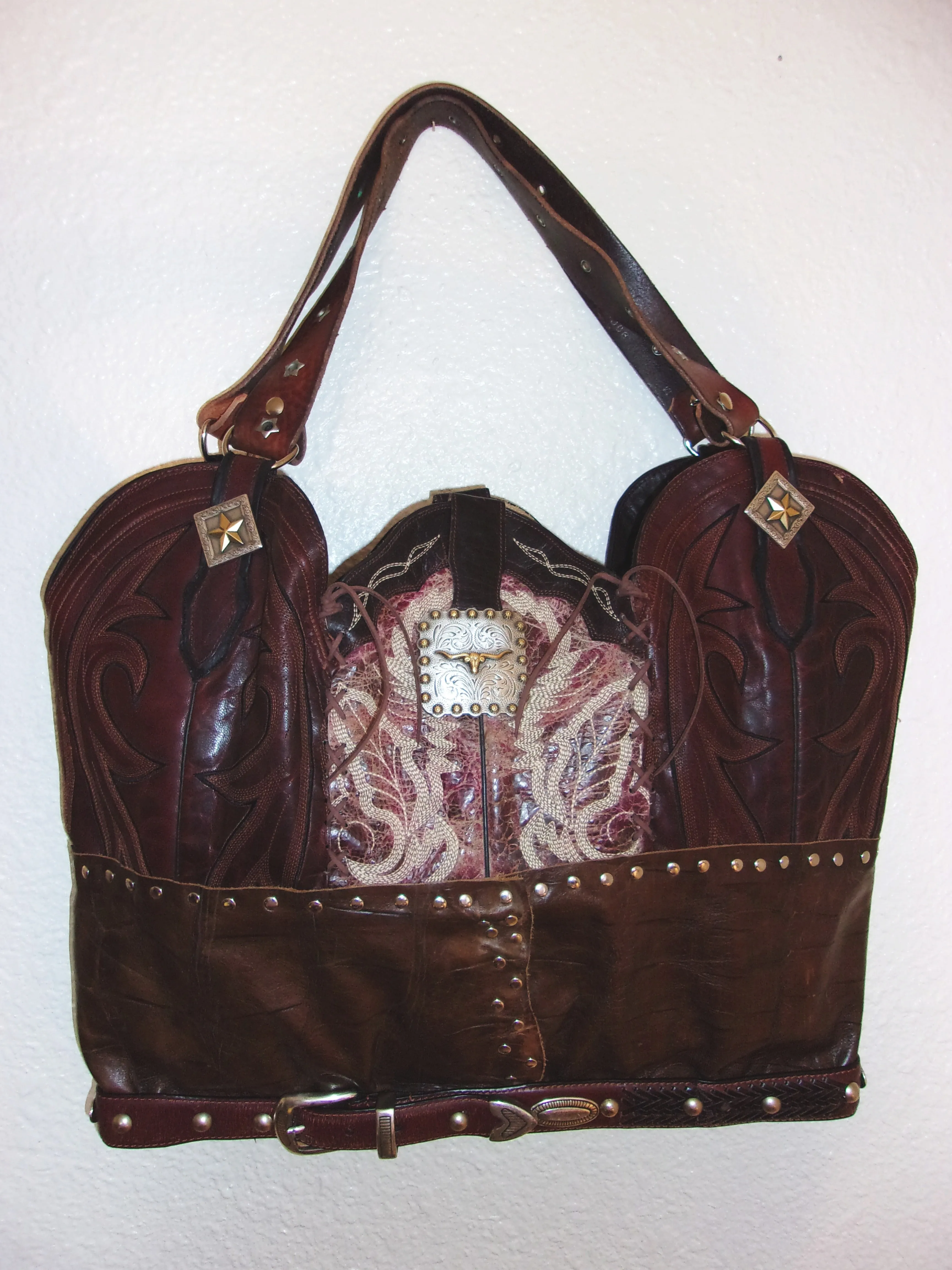 Cowboy Boot Laptop Tote LT24