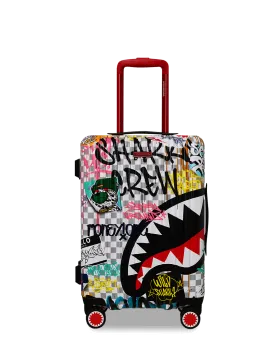 CREATE ANOTHER DAY SHARKNAUTICS HARDSHELL CARRY-ON LUGGAGE