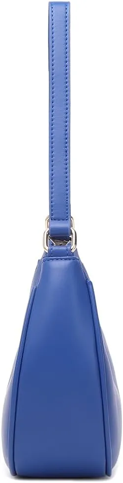 Crescent Shoulder Bags for Women Cute Hobo Tote Handbag Under the Arm Purses Mini Clutch Purse with Zipper Closure