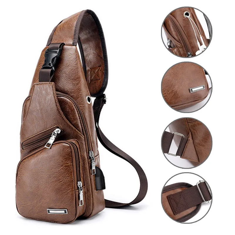 Crossbody Messenger Bag