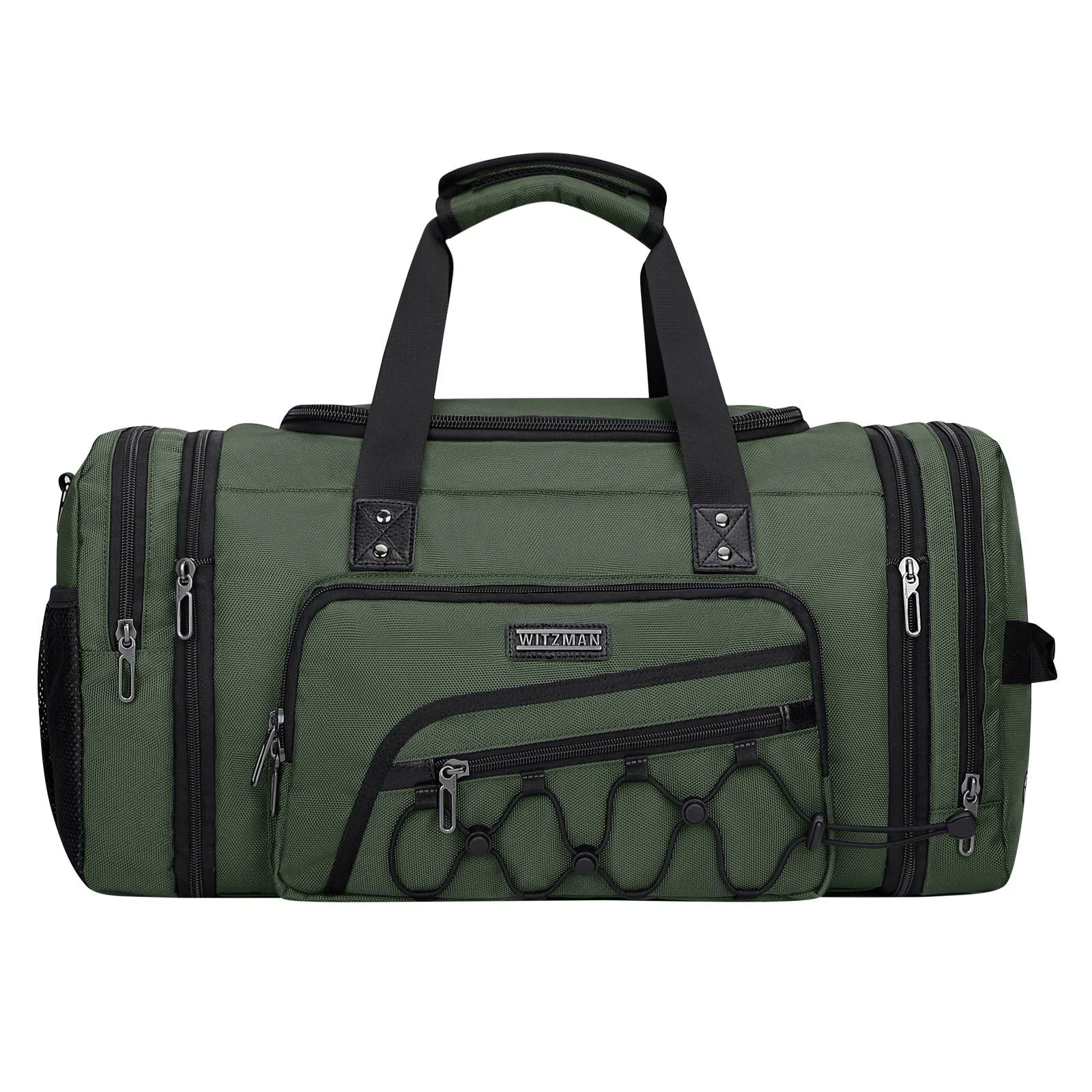 Duffel Bag Nylon Large Gym Weekender Bag With Shoe Compartment