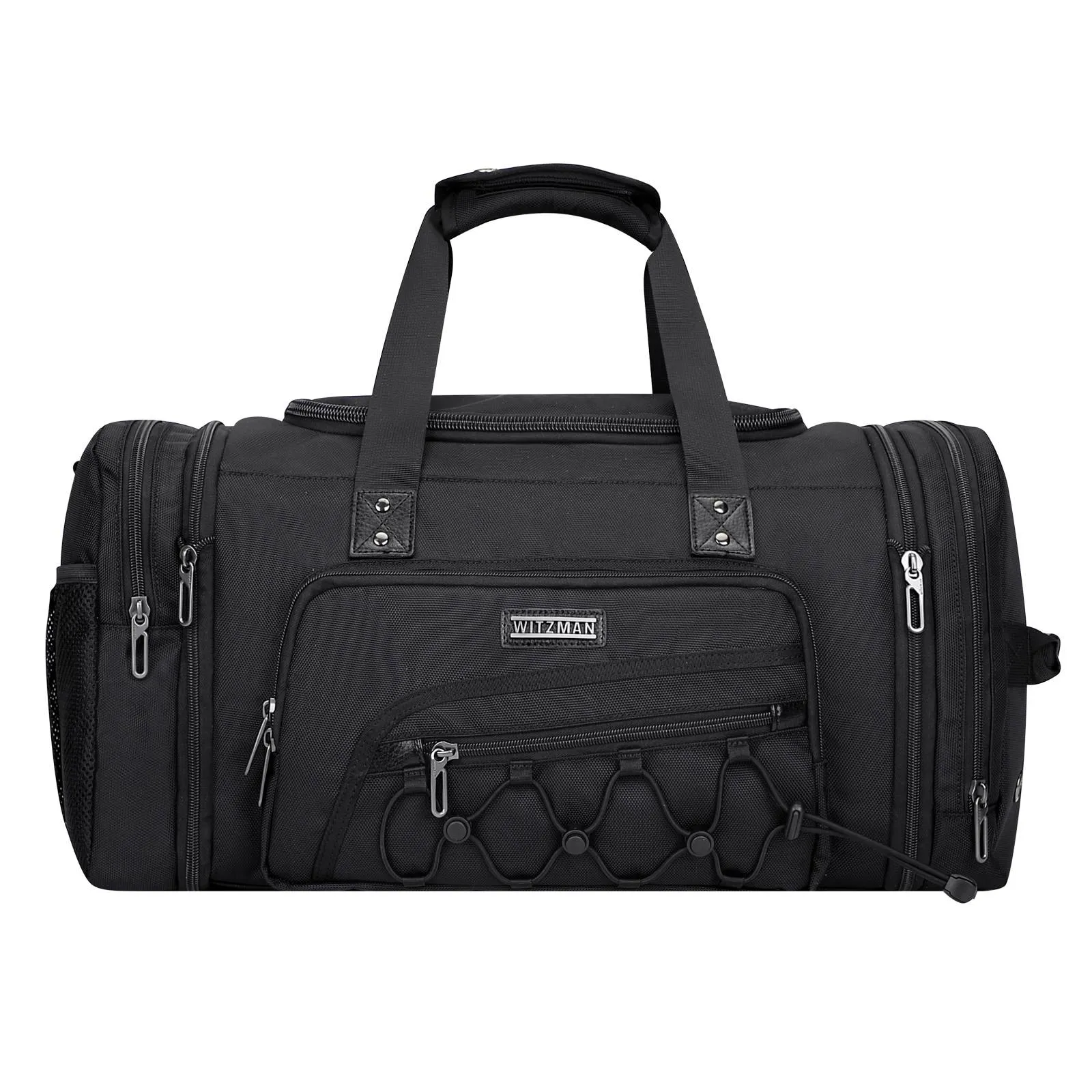 Duffel Bag Nylon Large Gym Weekender Bag With Shoe Compartment