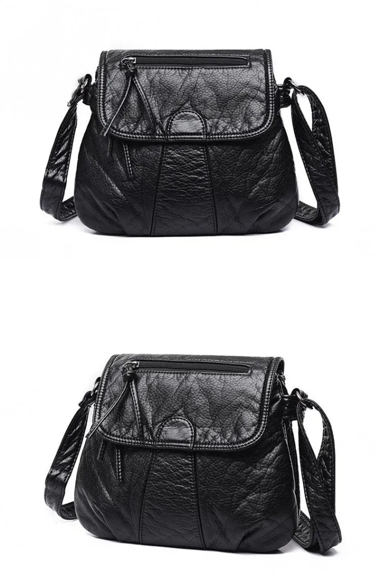 Fashion Designer Women Messenger Crossbody PU Leather Shoulder Bag Quality Handbags Clutch Vintage