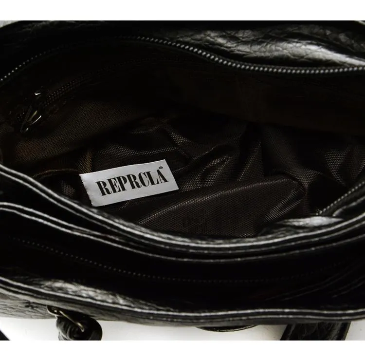 Fashion Designer Women Messenger Crossbody PU Leather Shoulder Bag Quality Handbags Clutch Vintage