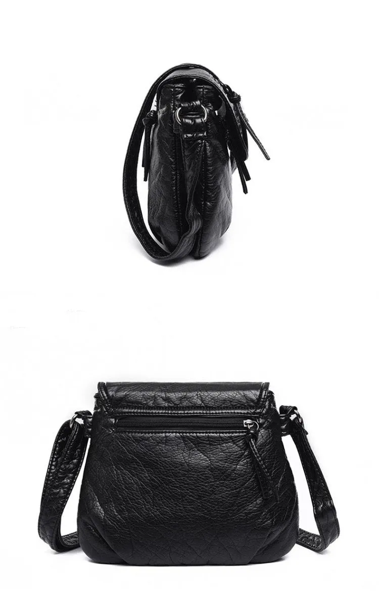 Fashion Designer Women Messenger Crossbody PU Leather Shoulder Bag Quality Handbags Clutch Vintage