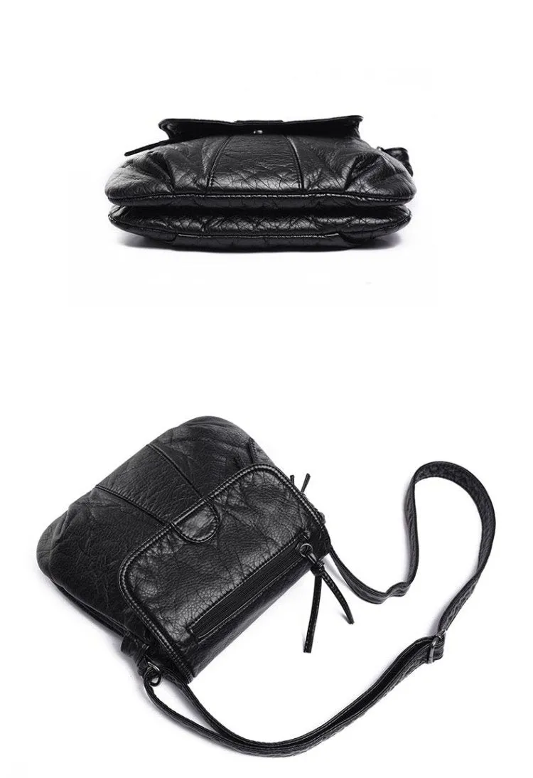 Fashion Designer Women Messenger Crossbody PU Leather Shoulder Bag Quality Handbags Clutch Vintage