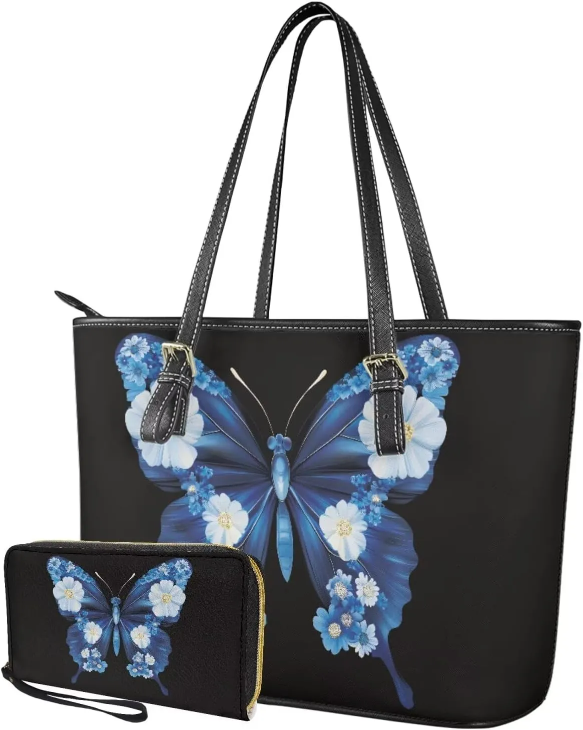 Fashion Purse and Wallet Set for Women Travel Outdoor Shopping Work