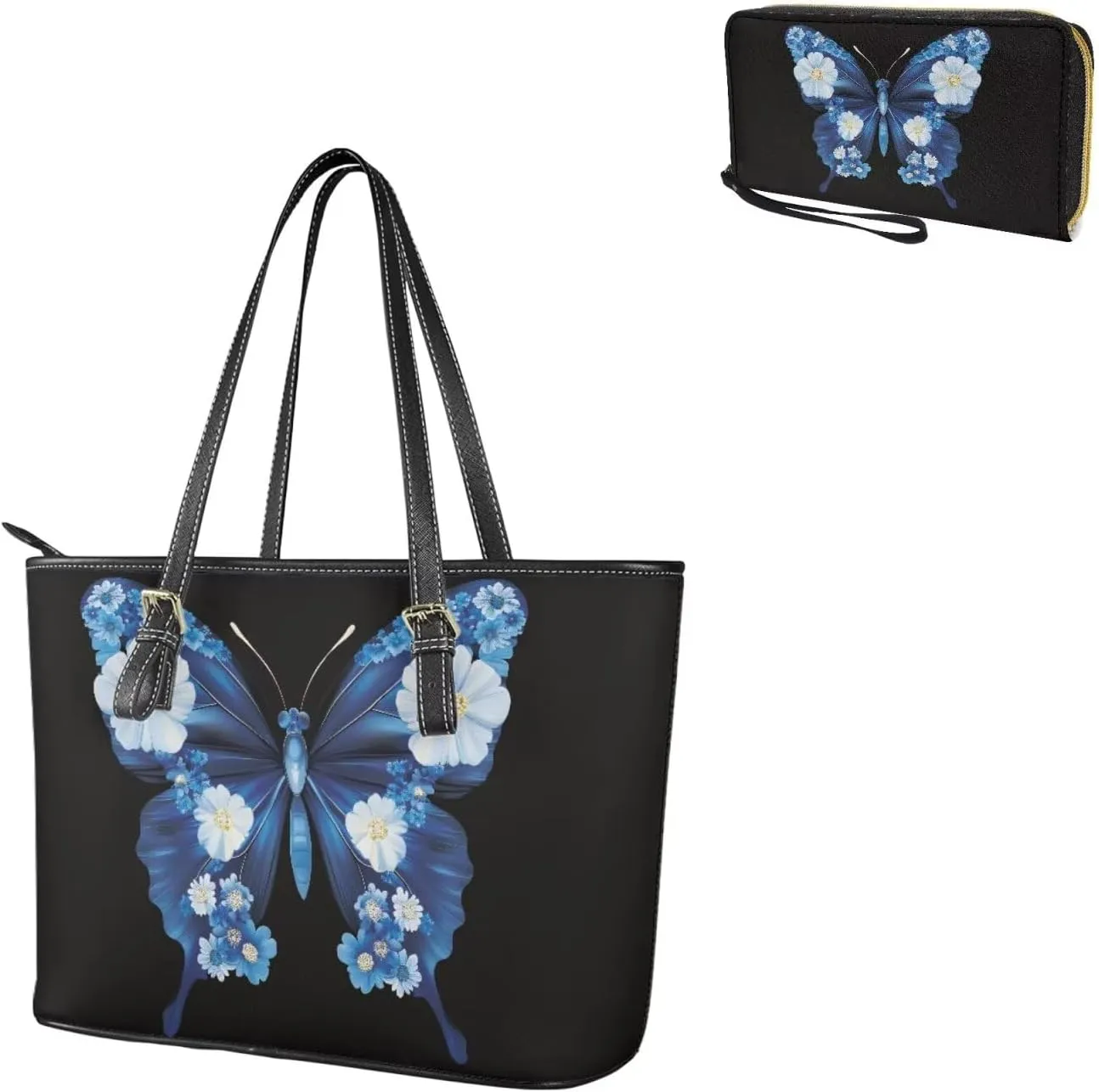 Fashion Purse and Wallet Set for Women Travel Outdoor Shopping Work