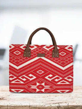 Fiery Notebook Tote Bag