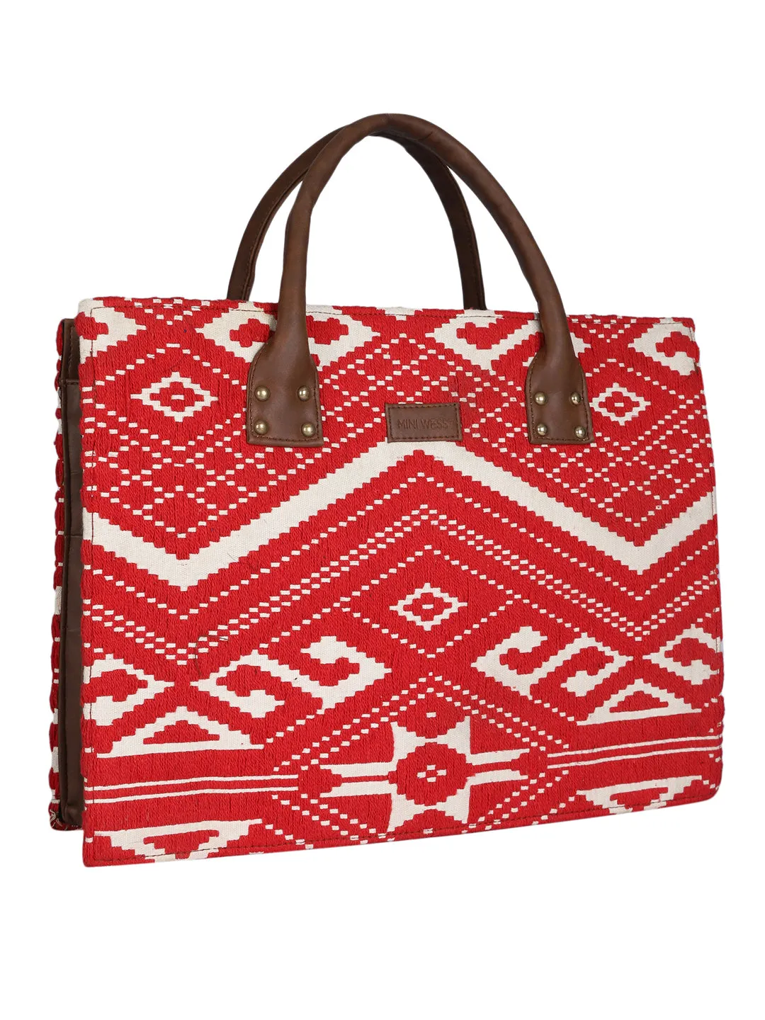 Fiery Notebook Tote Bag