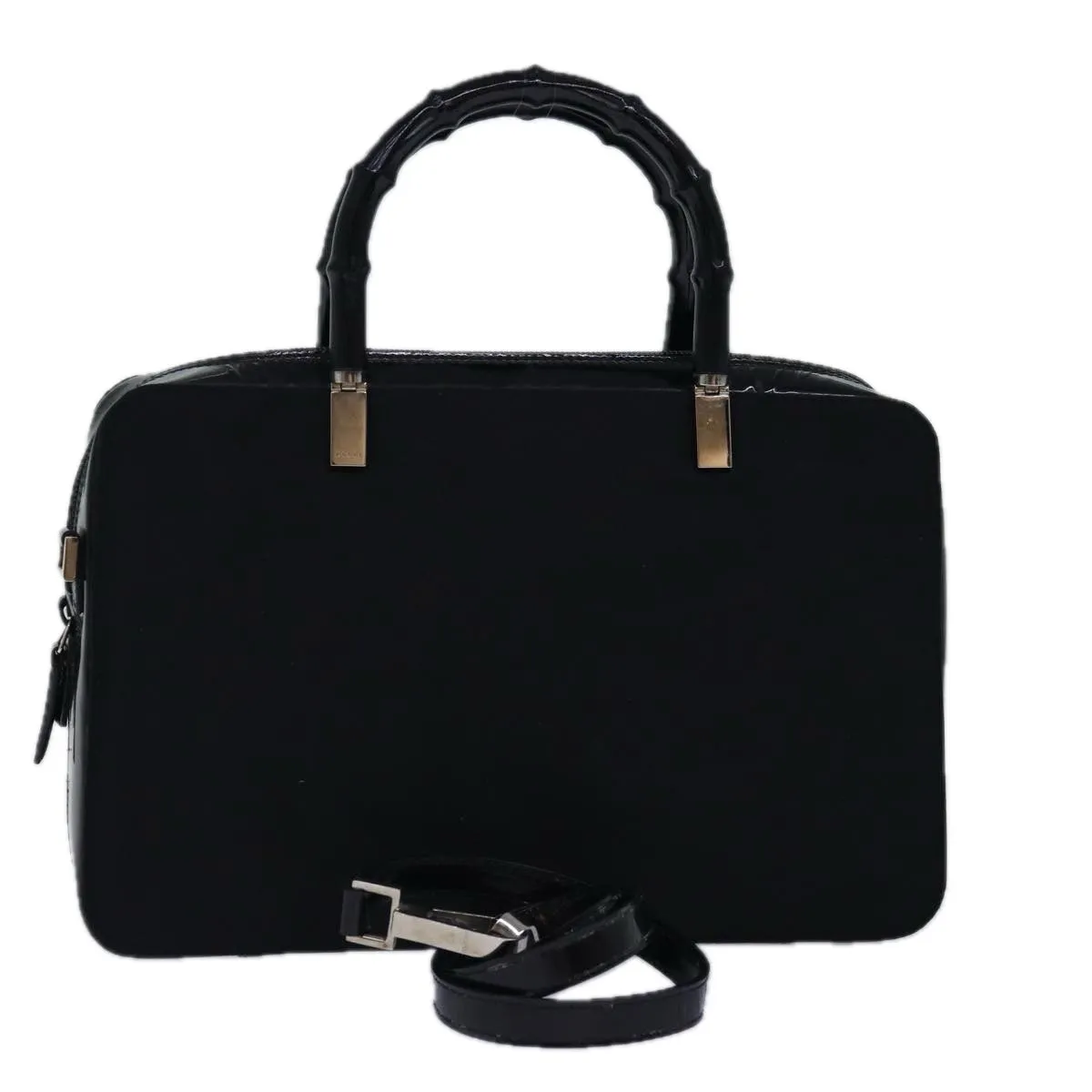 Gucci Bamboo  Canvas Handbag ()