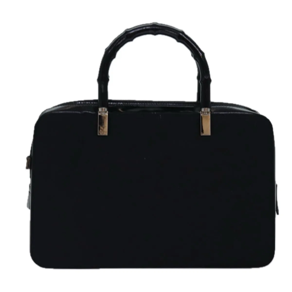 Gucci Bamboo  Canvas Handbag ()