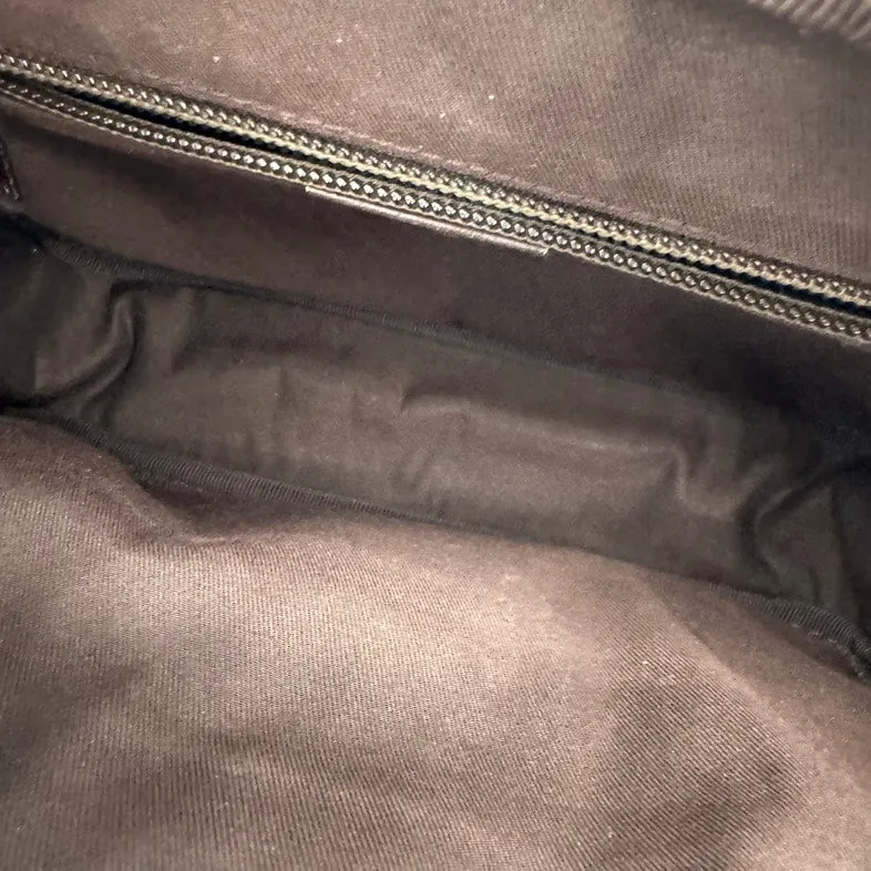 Gucci Beige Canvas Crossbody Bag Medium Size