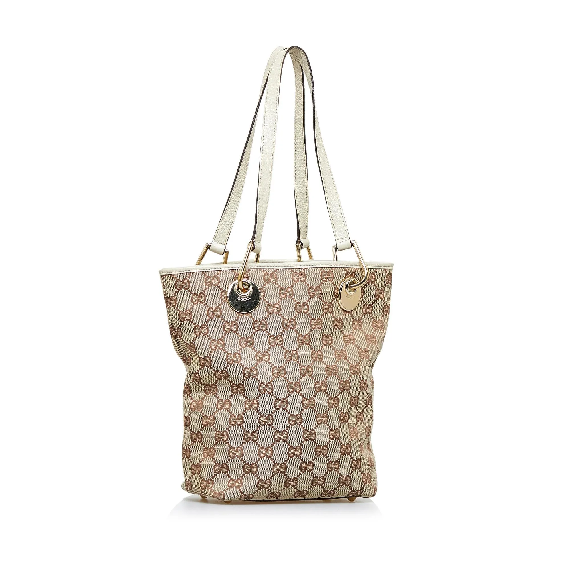 Gucci GG Canvas Eclipse Tote Bag (SHG-Yw5Xsh)
