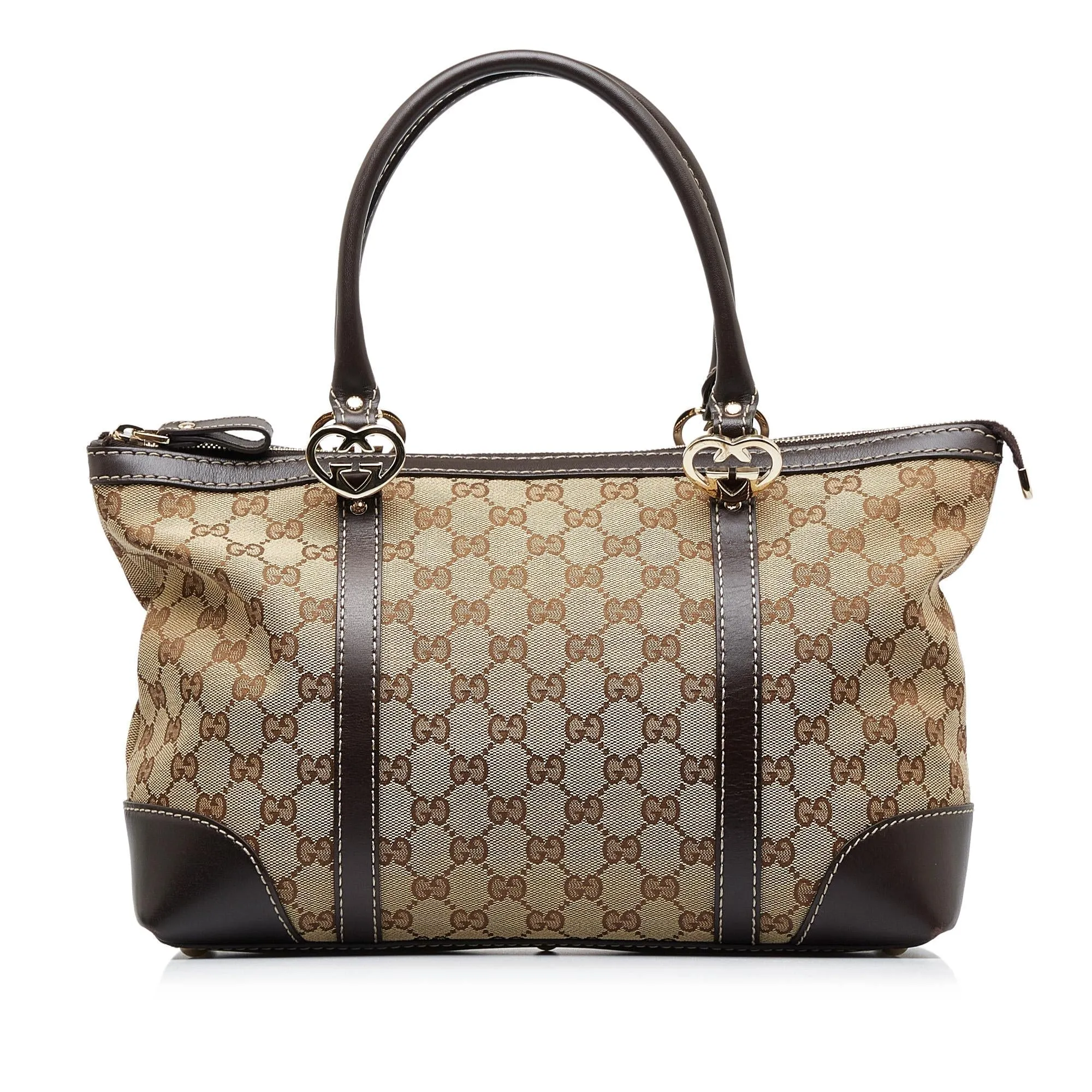 Gucci GG Canvas Lovely Tote Bag (SHG-opVphq)