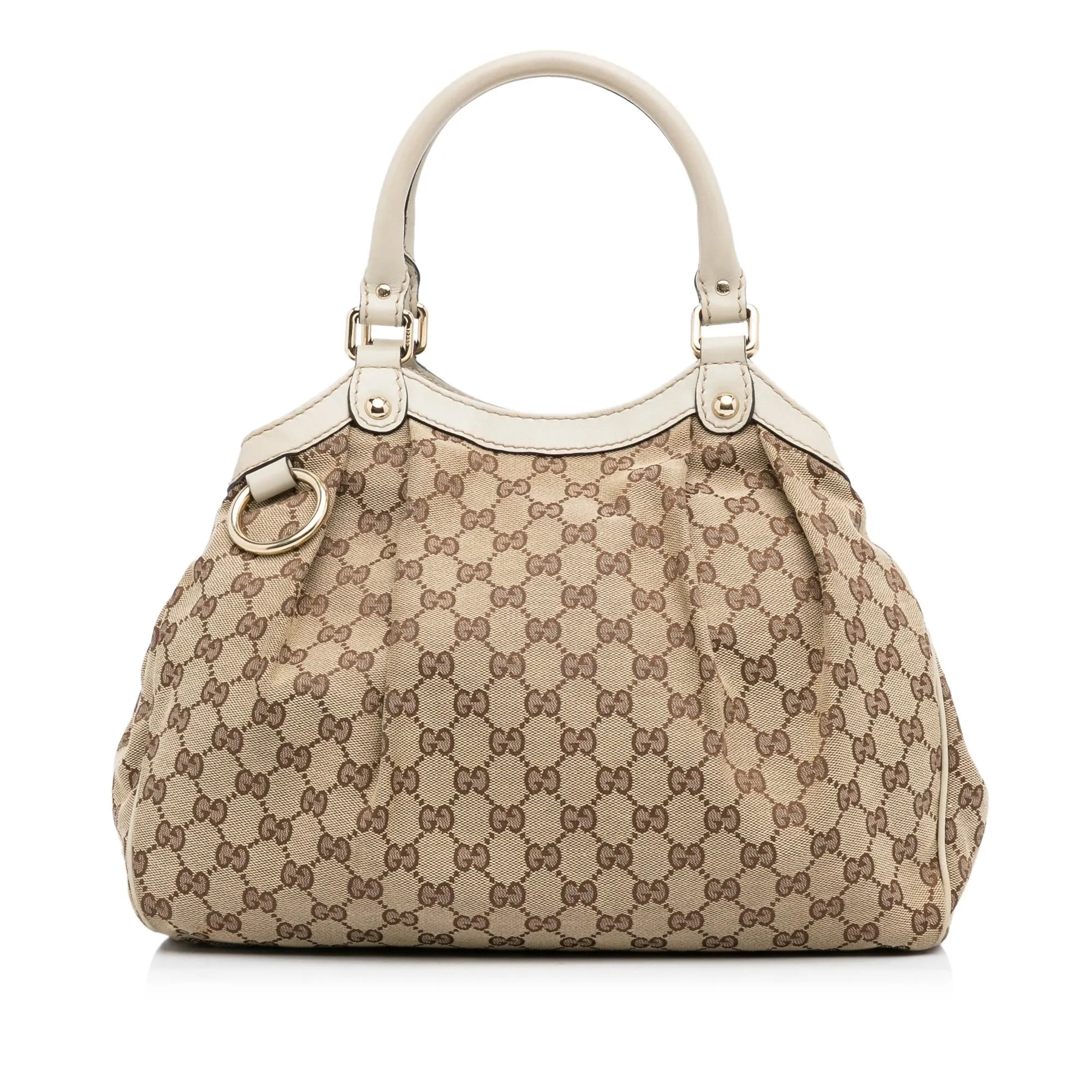 Gucci GG Canvas Sukey Tote (SHG-NtlWYR)