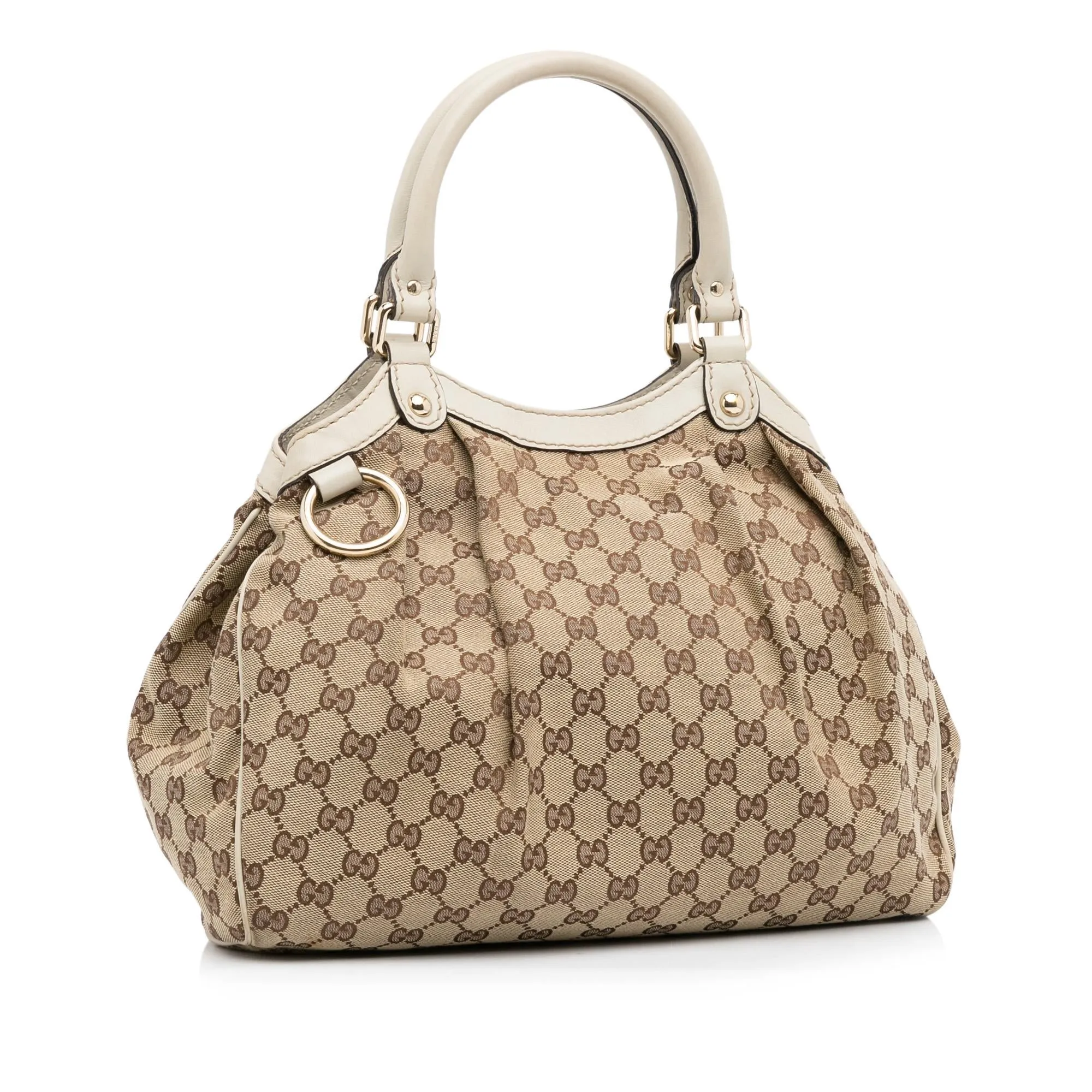 Gucci GG Canvas Sukey Tote (SHG-NtlWYR)