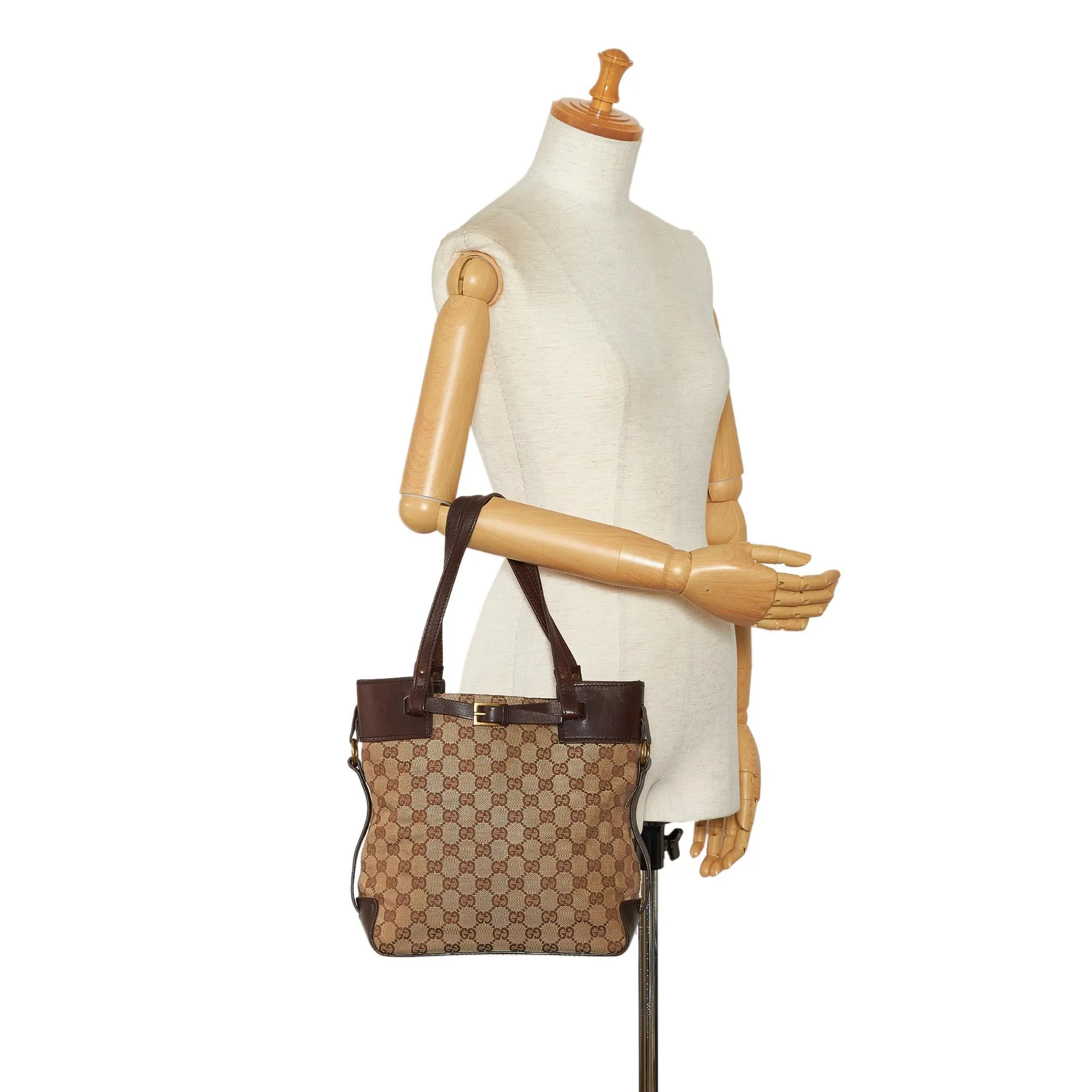 Gucci GG Canvas Tote Bag (SHG-fBmDQn)
