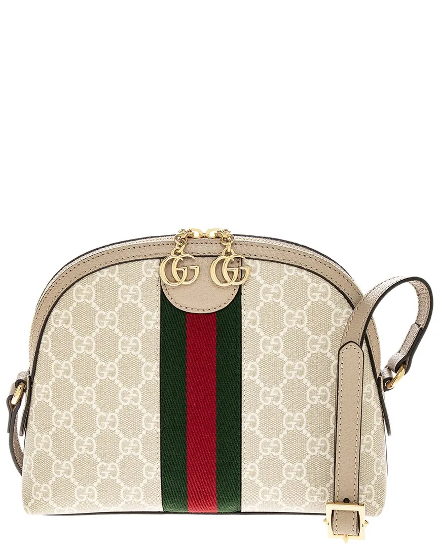 Gucci Ophidia GG Small Canvas & Leather Shoulder Bag