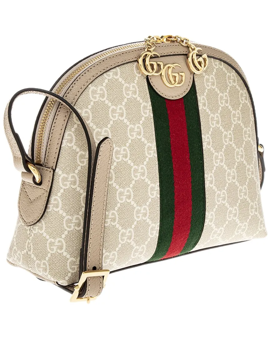 Gucci Ophidia GG Small Canvas & Leather Shoulder Bag