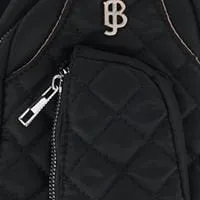 Julia Buxton Women's Nylon Quilted Sling Bag