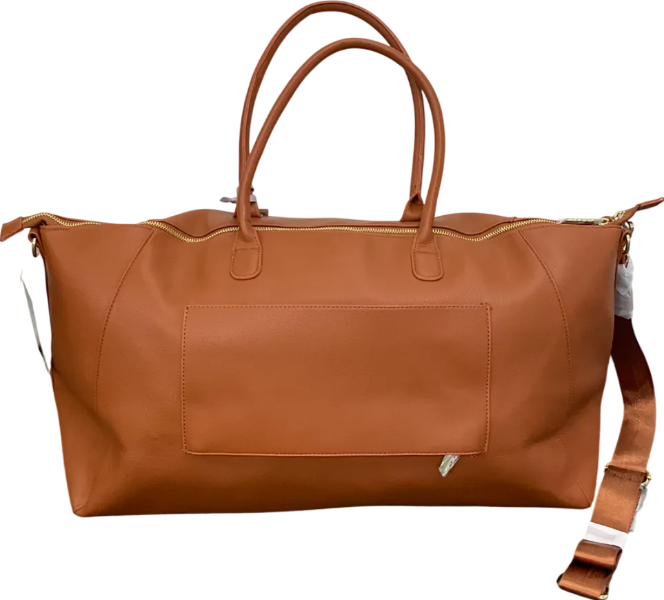 Katie Loxton Brown Large Weekend Bag With "LB" Monogram