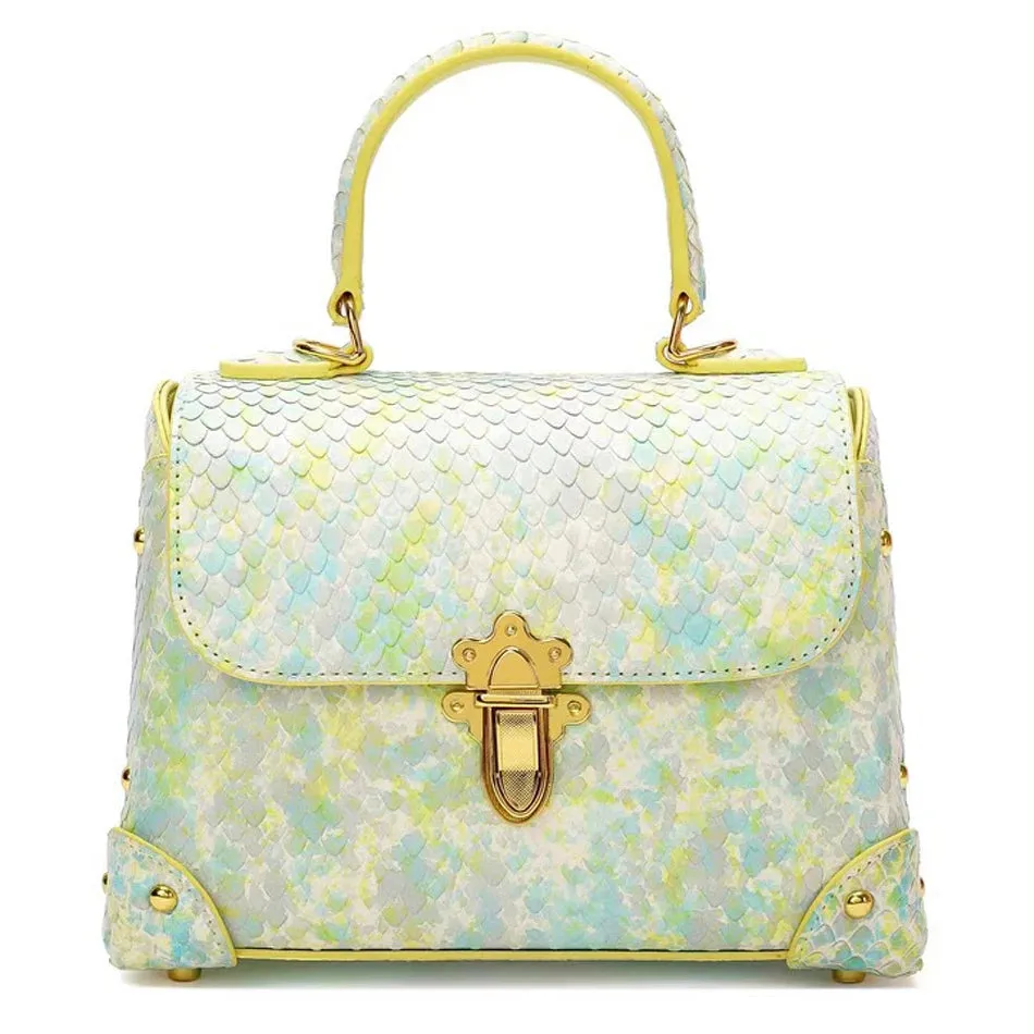 Luxury Floral Design Women's Handbag