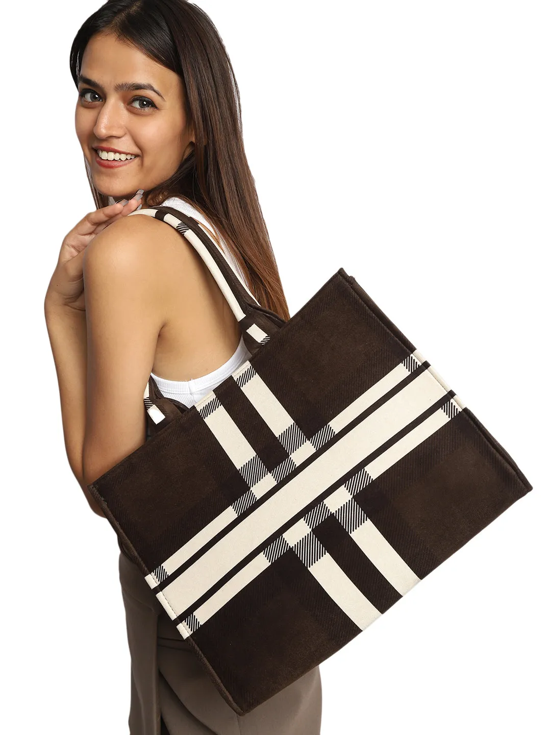 Multi Color coffee print bag