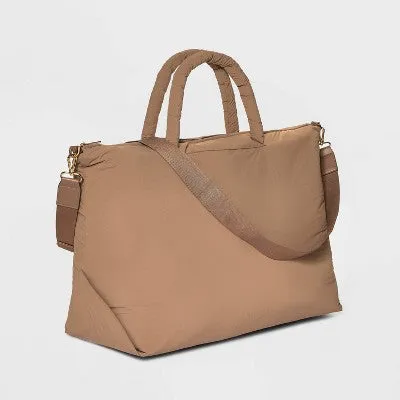 New - Athleisure Soft Puff Weekender Bag - A New Day