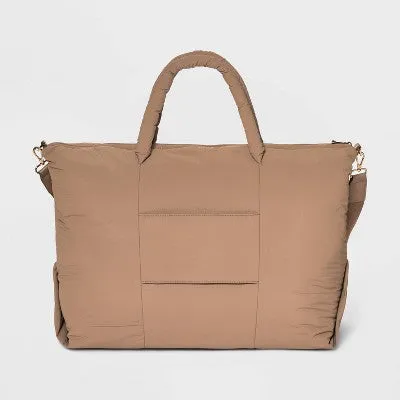 New - Athleisure Soft Puff Weekender Bag - A New Day