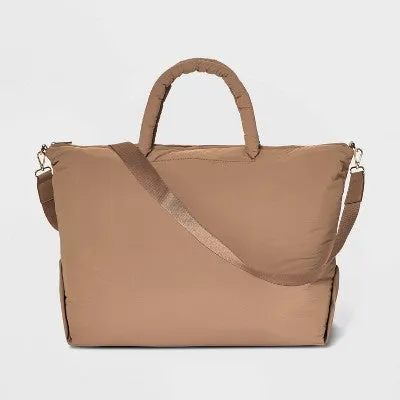 New - Athleisure Soft Puff Weekender Bag - A New Day