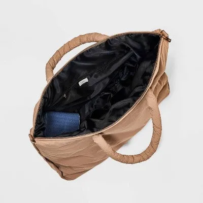New - Athleisure Soft Puff Weekender Bag - A New Day