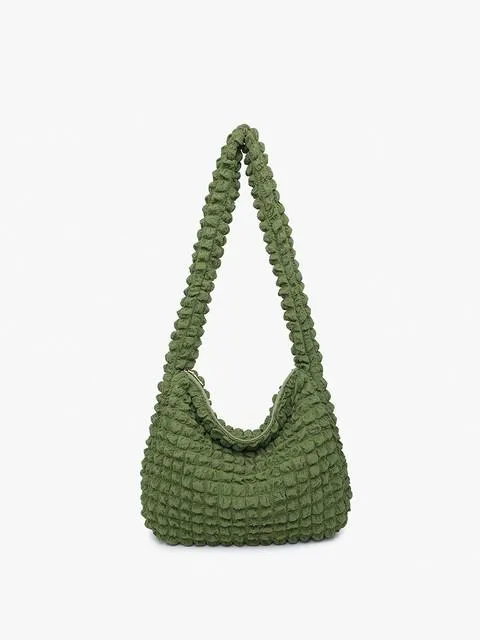 Olive Rosemary Quilted Puffy