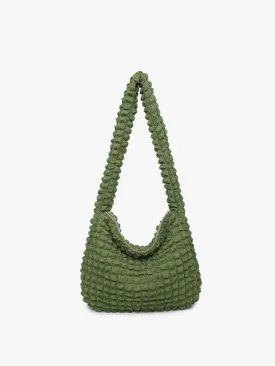 Olive Rosemary Quilted Puffy