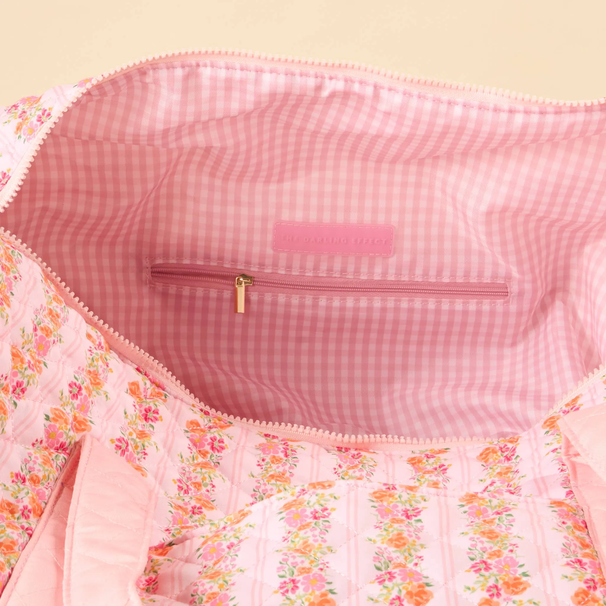On-the-Go Quilted Weekender Bag-Petal Parade Pink
