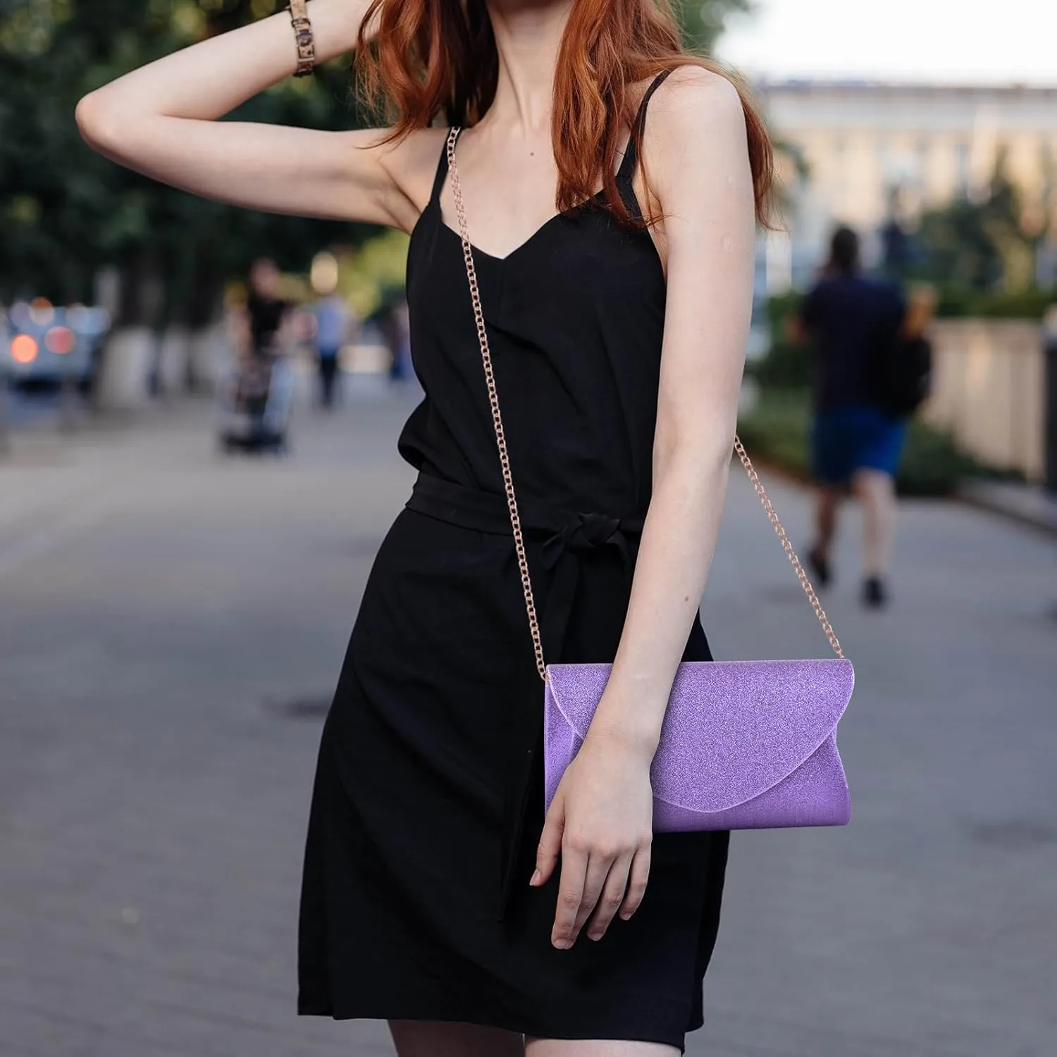 PACETAP Clutch Purses for Women, Handbags with Chain for Women Formal, Evening Bag for Wedding Party Cocktail Prom Dinner