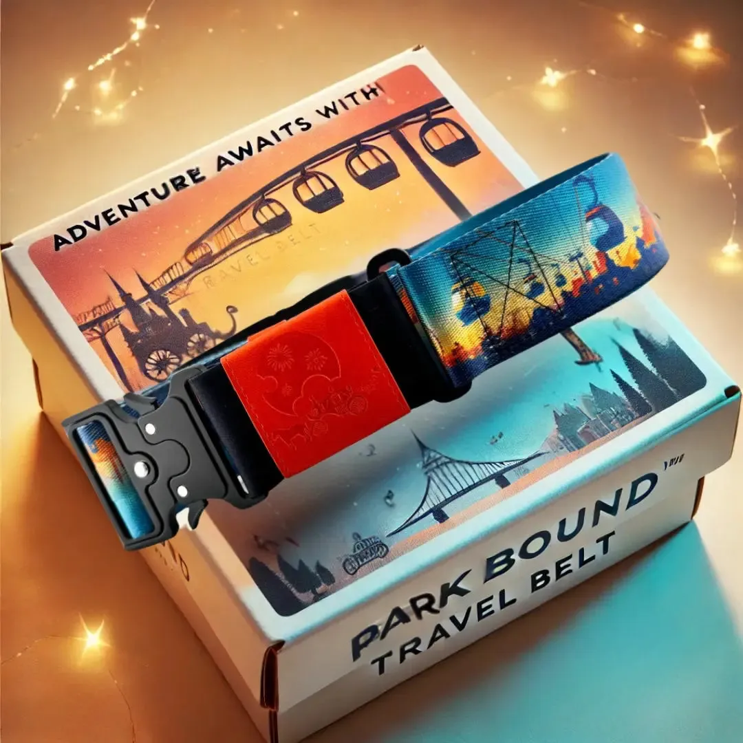 ParkBound™ Travel Belt: Essential Hands-Free Gear for Theme Park Adventures